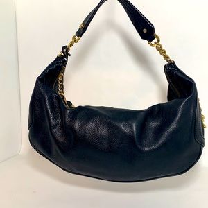 Juicy Couture Black Leather Hobo